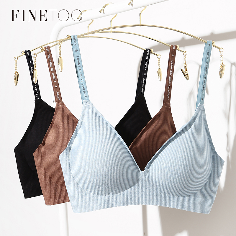 Mastectomy Bra Pocket - FINETOO 3/5Pcs/set Women Wireless Bra Deep