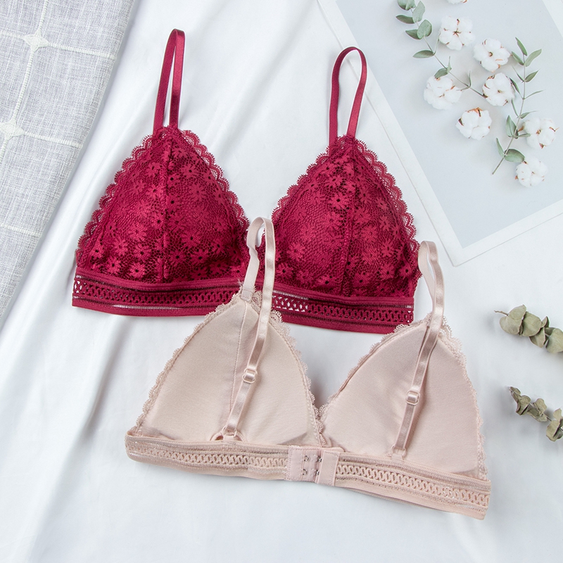 Sexy Floral Lace Bra Top For W - огляд і ціна Sheer Bra Lace