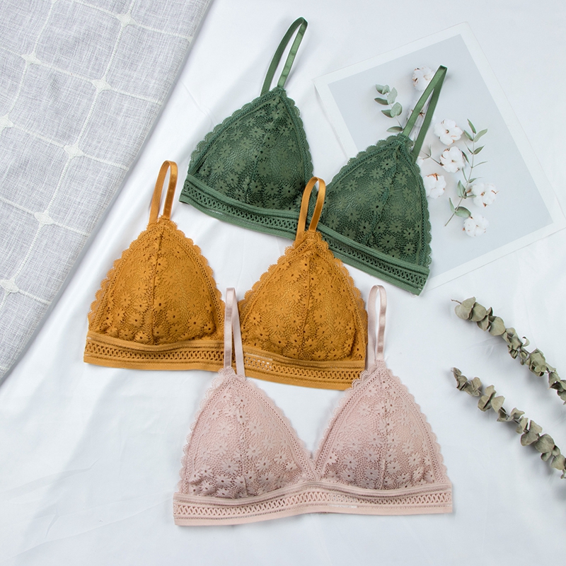 Sexy Floral Lace Bra Top For W - огляд і ціна Sheer Bra Lace