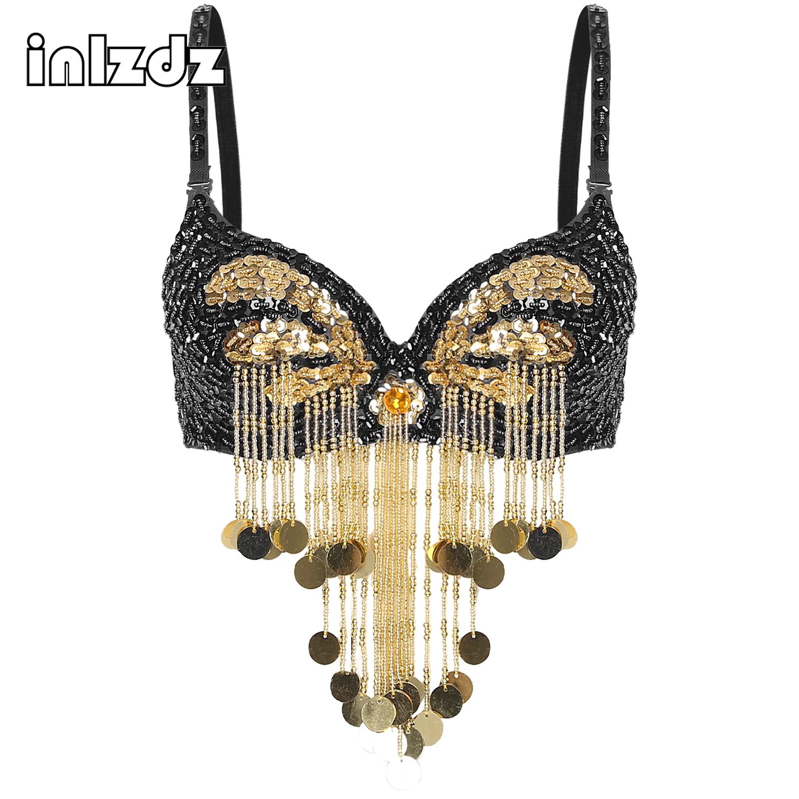Womens Belly Dance Stage Perfo - огляд і ціна Underwire Bra Padded