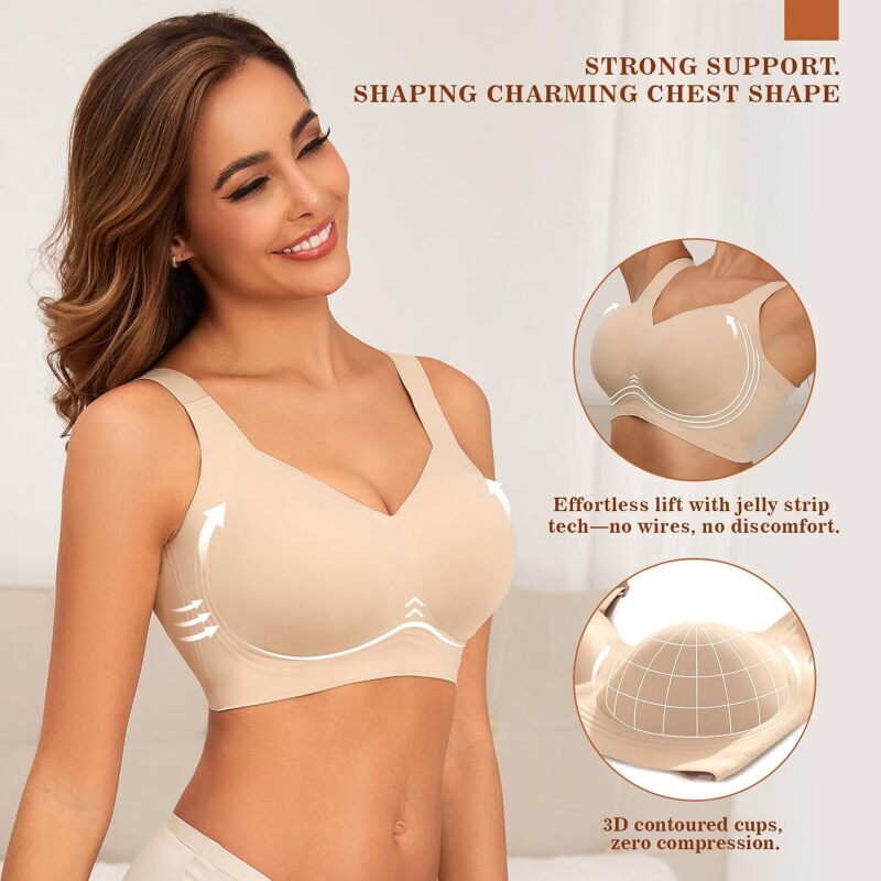 Women's Seamless Wireless Push - огляд і ціна Mastectomy Bra Pocket
